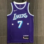2022/23 Los Angeles Lakers 75th Anniversary City Edition Carmelo Anthony #7 Camisola para homem 2022/23 Los Angeles Lakers 75th Anniversary City Edition Carmelo Anthony #7 Men’s Jersey