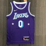 2022/23 Los Angeles Lakers 75. Jahrestag Stadt Edition Russell Westbrook #0 Herren Trikot 2022/23 Los Angeles Lakers 75th Anniversary City Edition Russell Westbrook #0 Men’s Jersey