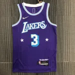 2022/23 Los Angeles Lakers 75th Anniversary City Edition Anthony Davis #3 Camisola para homem 2022/23 Los Angeles Lakers 75th Anniversary City Edition Anthony Davis #3 Men’s Jersey