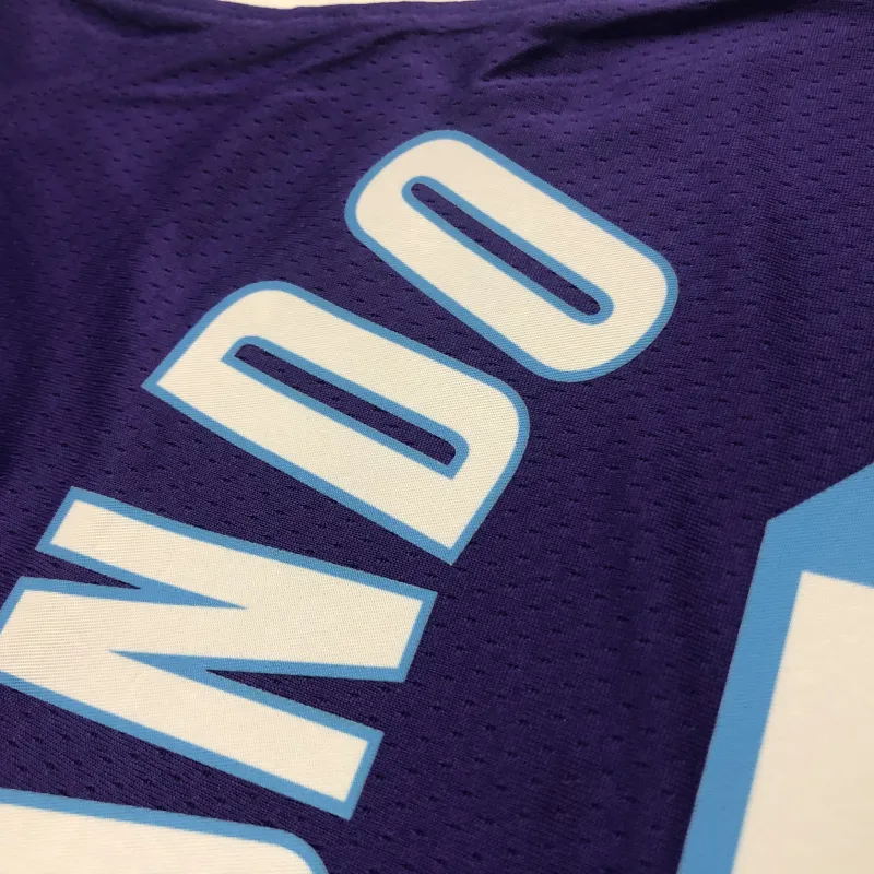 2022/23 Los Angeles Lakers 75th Anniversary City Edition Rajon Rondo #4 Maglia Uomo