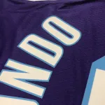 2022/23 Los Angeles Lakers 75th Anniversary City Edition Rajon Rondo #4 Maglia Uomo