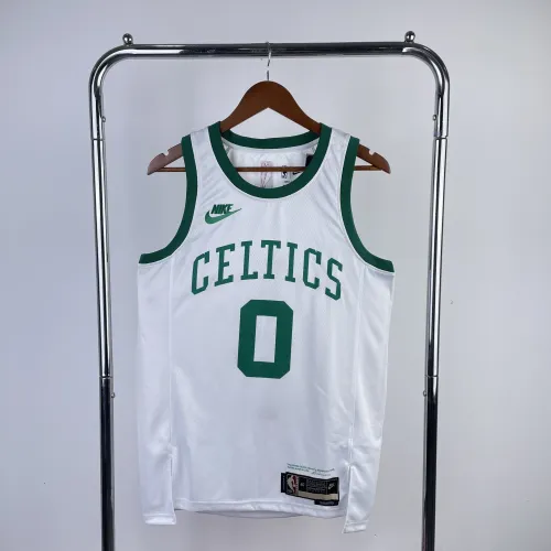 2022/23 Boston Celtics 75-jarig jubileum Jayson Tatum #0 herenshirt