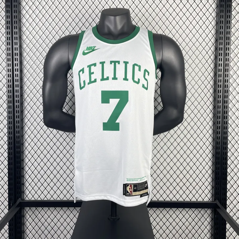 2022/23 Boston Celtics 75th Anniversary Jaylen Brown #7 Men’s Jersey