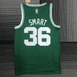 Boston Celtics 75th Anniversary Marcus Smart #36 Green Men’s Jersey