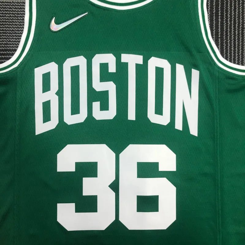Boston Celtics 75th Anniversary Marcus Smart #36 Green Men’s Jersey