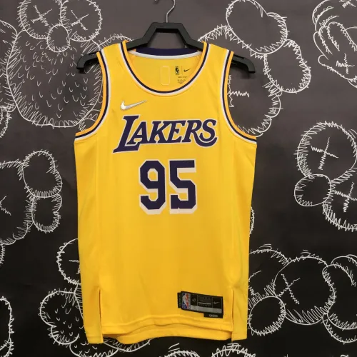 Los Angeles Lakers 75e verjaardag Kyle Anderson #95 Herenshirt