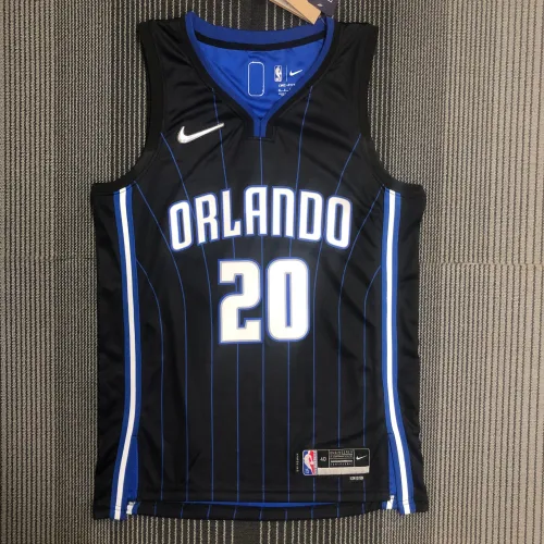 Maglia 75° Anniversario Orlando Magic Nero Tracy McGrady #1 Uomo
