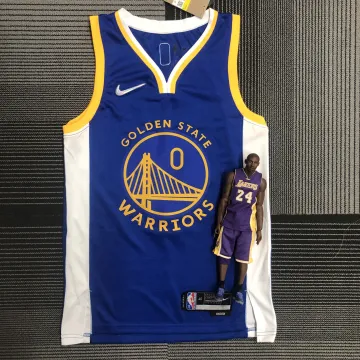 Golden State Warriors 75. Jahrestag Blau #0 Herren Trikot