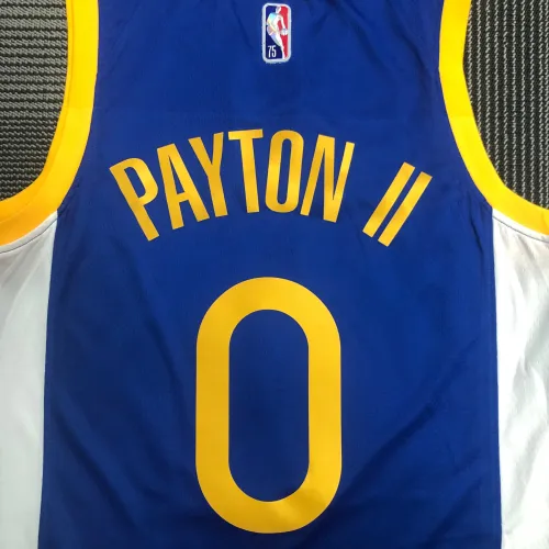 Golden State Warriors 75. Jahrestag Blau #0 Herren Trikot