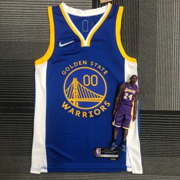 Golden State Warriors 75. Jahrestag blau Jonathan Kuminga #00 Herren-Trikot