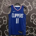 LA Clippers 75th Anniversary Blue #11 Men’s Jersey