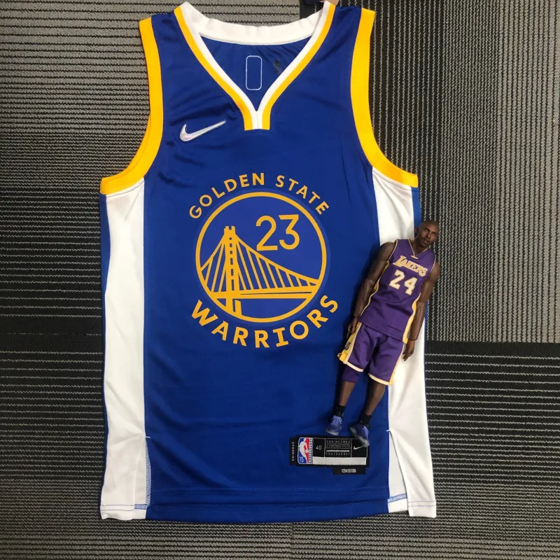 Golden State Warriors 75th Anniversary Blue Draymond Green #23 Men’s Jersey