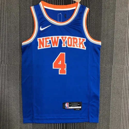 Maglia New York Knicks Blu Derrick Rose #4 | Maglia NBA Swingman