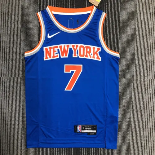 New York Knicks blauw Carmelo Anthony #7 shirt | NBA Swingman shirt