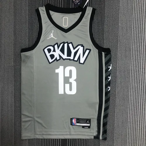 Camiseta de hombre Brooklyn Nets 75th Anniversary Jordan Edition James Harden #13