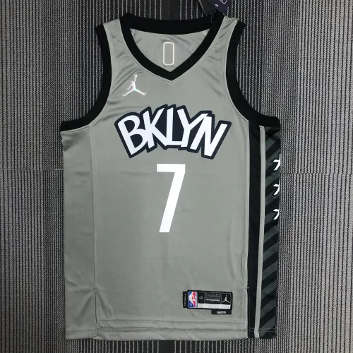Brooklyn Nets 75th Anniversary Jordan Edition Kevin Durant #7 Men's Jersey
