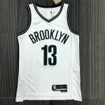 Maillot Hommes Brooklyn Nets 75th Anniversary James Harden #13 Brooklyn Nets 75th Anniversary James Harden #13 Men’s Jersey