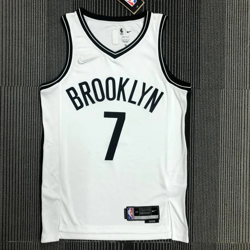 Brooklyn Nets 75th Anniversary Kevin Durant #7 Heren Jersey