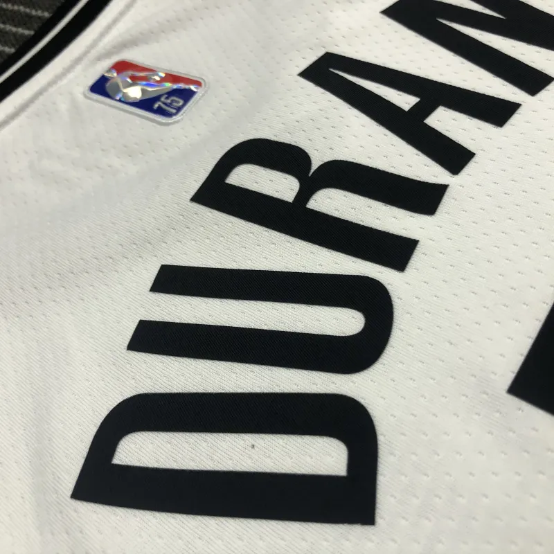 Brooklyn Nets 75th Anniversary Kevin Durant #7 Heren Jersey