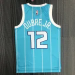 75. Jahrestag Charlotte Hornets blau Kelly Oubre Jr #12 Männer Jersey Charlotte Hornets 75-jähriges Jubiläum: Blaues Kelly Oubre Jr. #12 Herren-Trikot