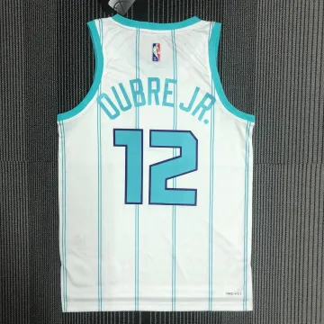 75th Anniversary Charlotte Hornets White Kelly Oubre Jr #12 Men's Jersey