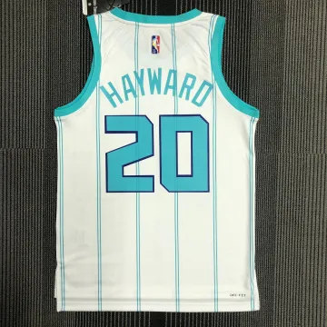 Jersey Hommes 75th Anniversary Charlotte Hornets White Gordon Hayward #20