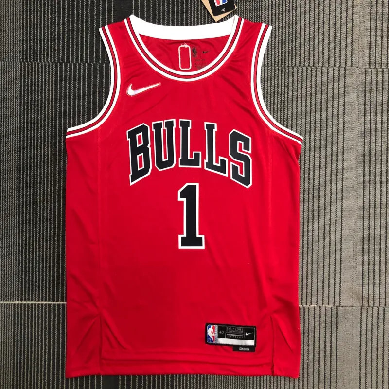 Chicago Bulls 75th Anniversary Derrick Rose #1 Men’s Jersey