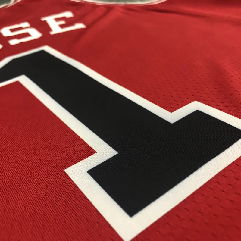 Chicago Bulls 75th Anniversary Derrick Rose #1 Men’s Jersey