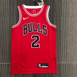 Camiseta Chicago Bulls 75th Anniversary Lonzo Ball #2, Hombre Chicago Bulls 75th Anniversary Lonzo Ball #2 Men’s Jersey