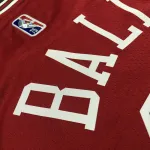 Chicago Bulls 75th Anniversary Lonzo Ball #2 Men’s Jersey
