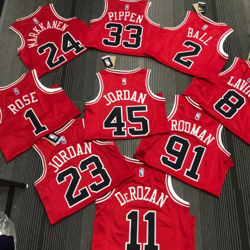 Chicago Bulls 75th Anniversary Lauri Markkanen #24 Men’s Jersey