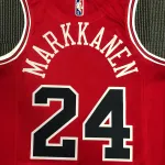 Chicago Bulls 75th Anniversary Lauri Markkanen #24 Men’s Jersey