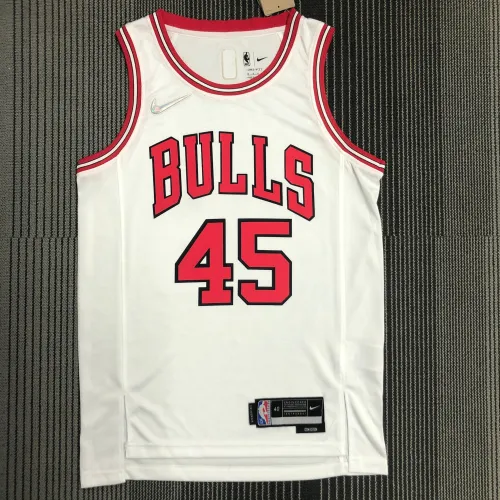 Maillot Hommes Chicago Bulls 75th Anniversary Michael Jordan #45