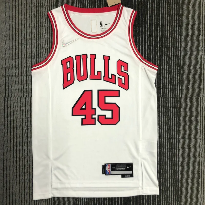 Chicago Bulls 75th Anniversary Michael Jordan #45 Men’s Jersey