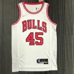 Chicago Bulls 75e jubileum Michael Jordan #45 herenjersey Chicago Bulls 75th Anniversary Michael Jordan #45 Men’s Jersey