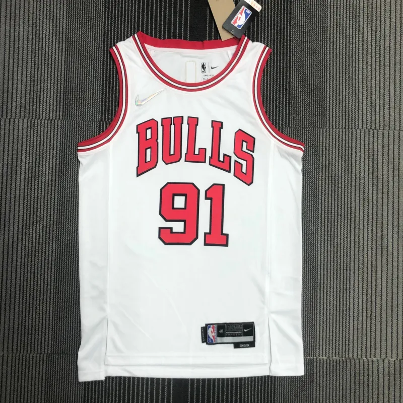 Chicago Bulls 75th Anniversary Dennis Rodman #91 Men’s Jersey