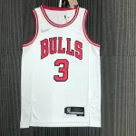 Chicago Bulls 75. Jahrestag Dwyane Wade #3 Männer Trikot Chicago Bulls 75th Anniversary Dwyane Wade #3 Men’s Jersey