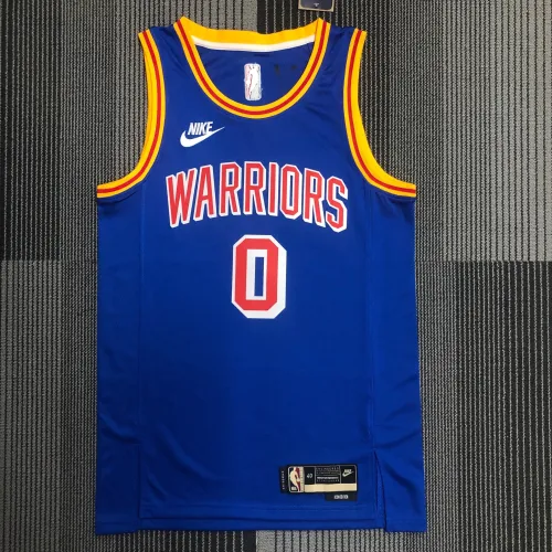 Golden State Warriors 75th Anniversary #0 Men's Jersey