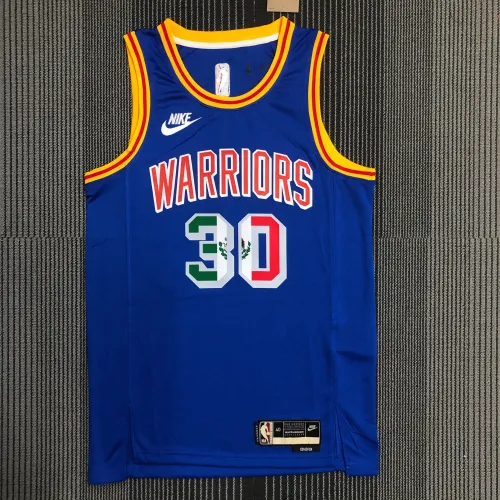 Camiseta Golden State Warriors 75th Anniversary Stephen Curry #30, Hombre