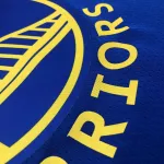 Golden State Warriors 75th Anniversary V-Neck Blue Stephen Curry #30 Men’s Jersey