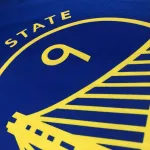 Golden State Warriors 75th Anniversary V-Neck Blue #9 Men’s Jersey