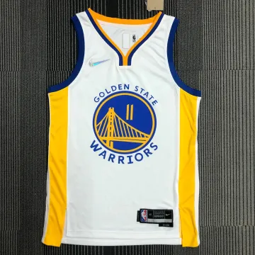 Maillot Hommes Golden State Warriors 75th Anniversary Blanc Klay Thompson #11