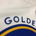 Golden State Warriors 75th Anniversary White Andrew Wiggins #22 Heren Jersey