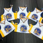 Golden State Warriors 75th Anniversary White Stephen Curry #30 Men’s Jersey