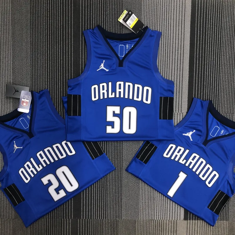 75th Anniversary Orlando Magic Black Cole Anthony #50 Herenshirt