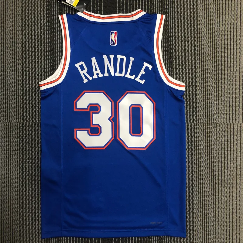 New York Knicks Jordan Edition Julius Randle #30 Jersey | NBA Swingman Jersey
