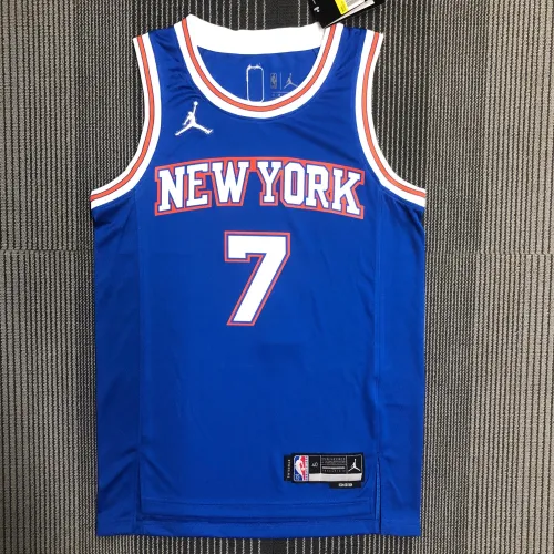 Camiseta de los New York Knicks, edición Jordan, de Carmelo Anthony, #7 | Camiseta Swingman de la NBA
