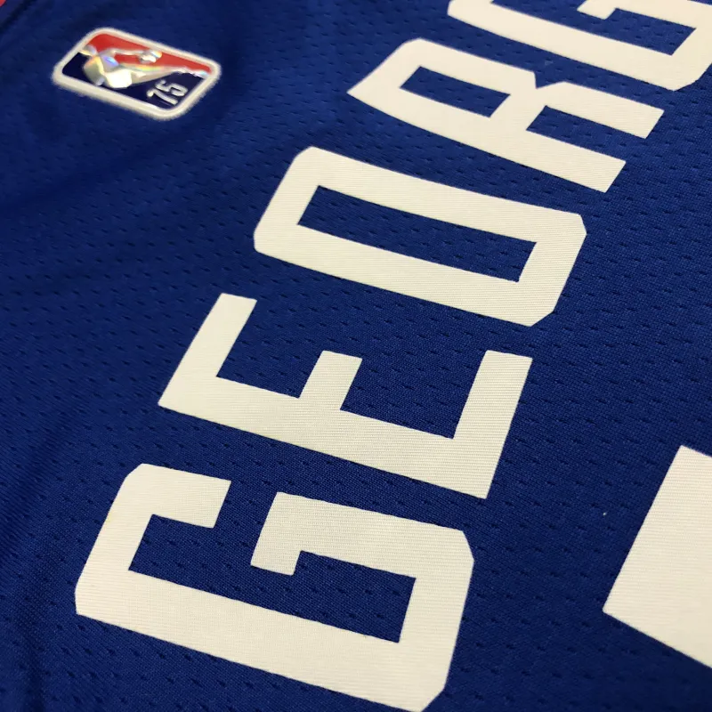 LA Clippers 75th Anniversary Blue Paul George #13 Men’s Jersey