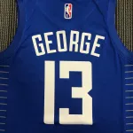 LA Clippers 75th Anniversary Blue Paul George #13 Men’s Jersey