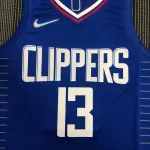 LA Clippers 75th Anniversary Blue Paul George #13 Men’s Jersey